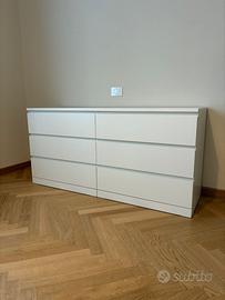 IKEA Malm cassettiera 6 cassetti (160cm x 78cm)
