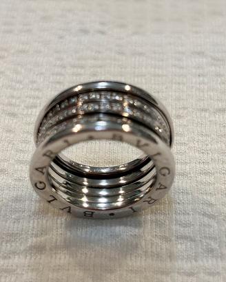 Anello Bulgari con brillanti
