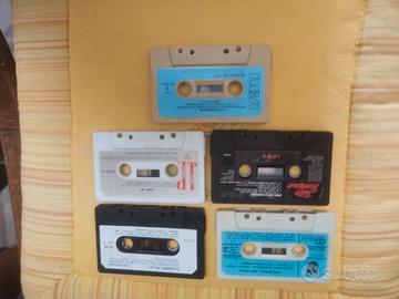 cassette originali  in blocco