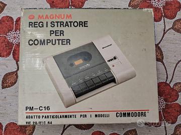 Registrator per comodore vic 20 e vic 64