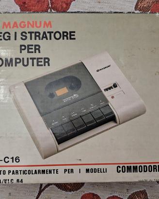 Registrator per comodore vic 20 e vic 64