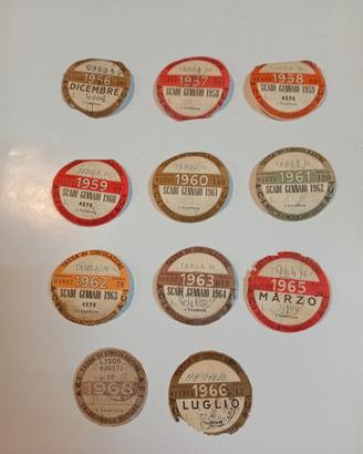 bollo circolazione vintage 