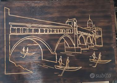 quadro ponte coperto pavia 