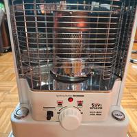 Stufa a combustibile nuova 2400 W + bidone 19L