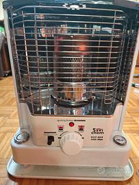 Stufa a combustibile nuova 2400 W + bidone 19L