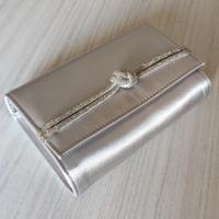 Borsa argento pochette Eks