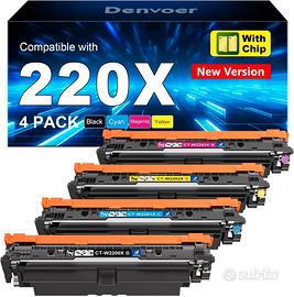 Toner 220X per HP Laser Jet Pro Serie (anche MFP)