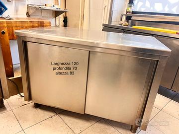 Tavolo inox