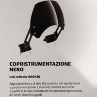 Copri strumentazione nero Royal Enfield 
