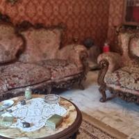 Divano barocco veneziano in legno intagliato