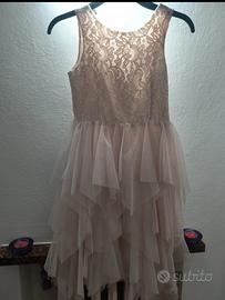 Vestito ragazza Cerimonia H&M taglia 8/9 anni