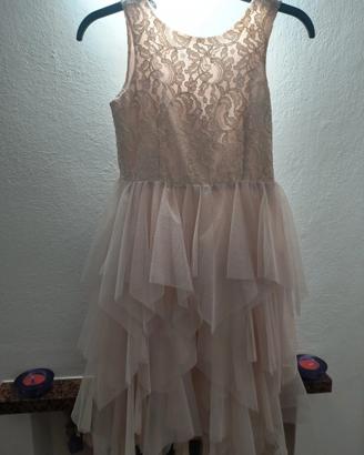 Vestito ragazza Cerimonia H&M taglia 8/9 anni