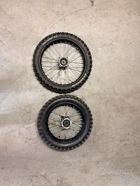 Ruote 17/14 pit bike