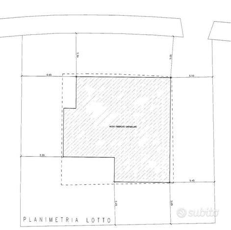 ALFONSINE: LOTTO DI TERRENO EDIFICABILE