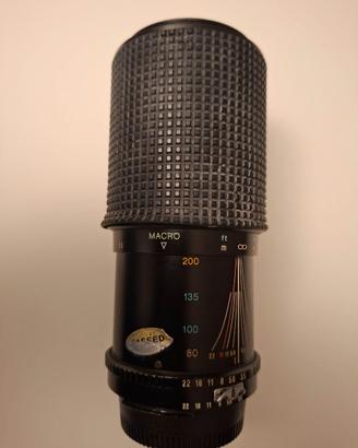 Tokina 80–200mm f/3,5-4.5 Obiettivo Zoom Vintage