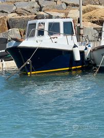 Barca da pesca con Vetus 33 cv con 600 ore
