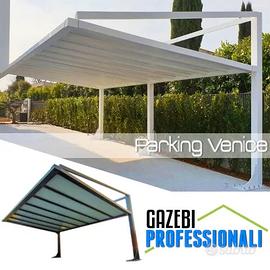 Carport copertura gazebo auto parcheggio grandine