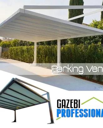 Carport copertura gazebo auto parcheggio grandine