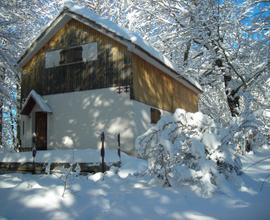 Caratteristico chalet di montagna