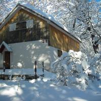 Caratteristico chalet di montagna