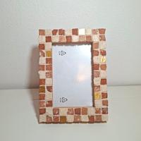 Cornice portafoto in mosaico
