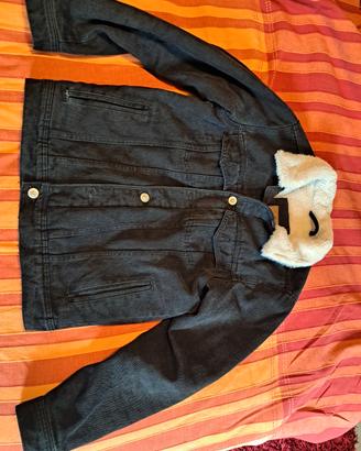 Giacca in Jeans con  interno in pellicciotto