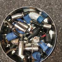 cavi elettrici, più spinotti audio