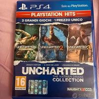 Uncharted collection+ uncharted 4 PS4