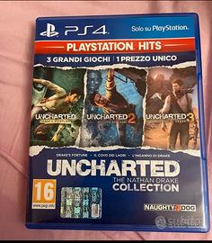 Uncharted collection+ uncharted 4 PS4