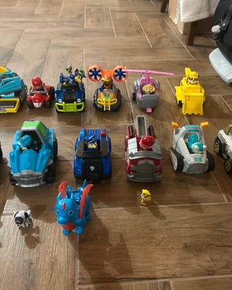 Veicoli e personaggi Paw Patrol