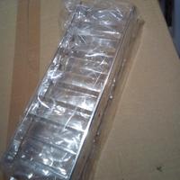Schermo luce plastica argentata Steiner