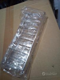 Schermo luce plastica argentata Steiner