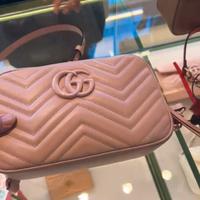 Borsa Gucci camera bag rosa