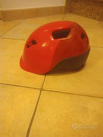 Casco B'TWIN Rosso - Taglia XS (48-52 cm)