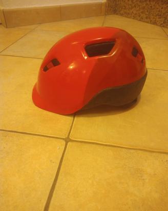 Casco B'TWIN Rosso - Taglia XS (48-52 cm)
