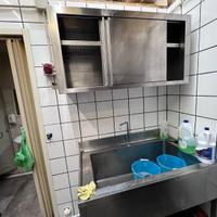 Lavello inox + pensile professionale