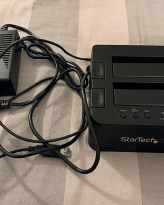 Dock duplicatore per HDD/SSD SATA 2,5” e 3,5”