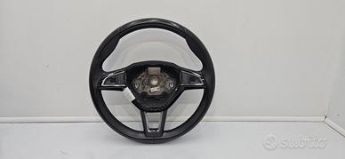 Volante multifunzione sterzo in pelle skoda octav