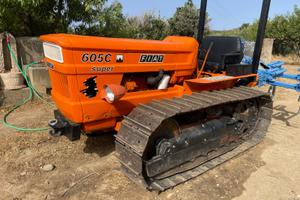 Trattore cingolato fiat 605 c super montagna