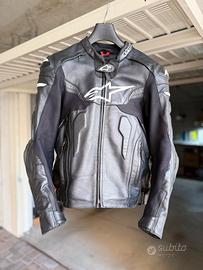 Giacca moto pelle alpinestars