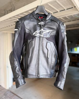 Giacca moto pelle alpinestars