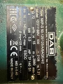 Pompa Dab modello 1D3111B8V