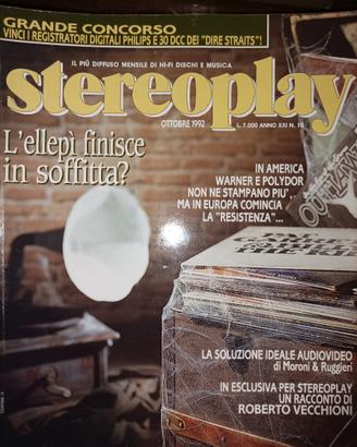 Rivista STEREOPLAY numero 221 anno 10/1992