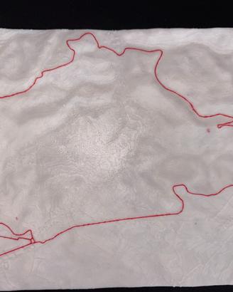 QUADRO CIRCUITO NÜRBURGRING NORDSCHLEIFE Stampa3d