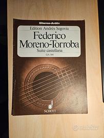 SUITE CASTELLANA Federico Moreno-Torroba chitarra