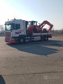 Camion gru scania r380