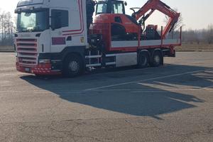 Camion gru scania r380