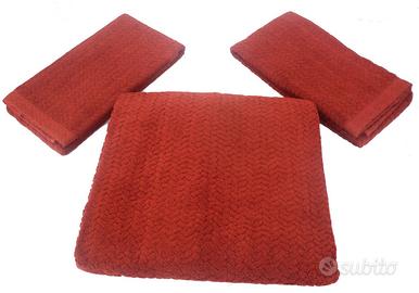 MISSONI SET 3 ASCIUGAMANI EFFETT 3D COTONE ORIO 56
