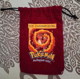 sacchettino charmeleon pokemon vintage