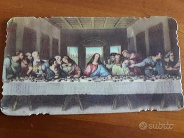 Antico santino Ultima cena